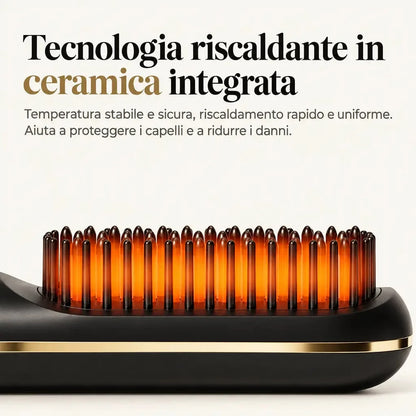 La PRIMA spazzola per capelli intelligente per capelli corti