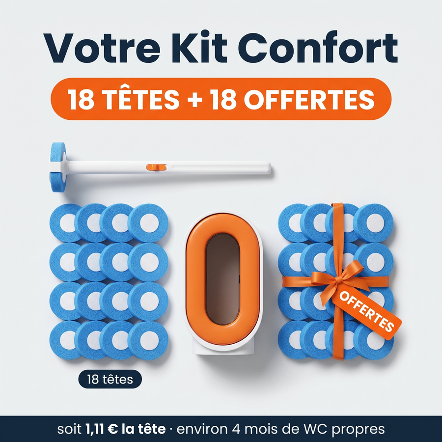 Kit Confort ÉCLA : 18 têtes + 18 offertes